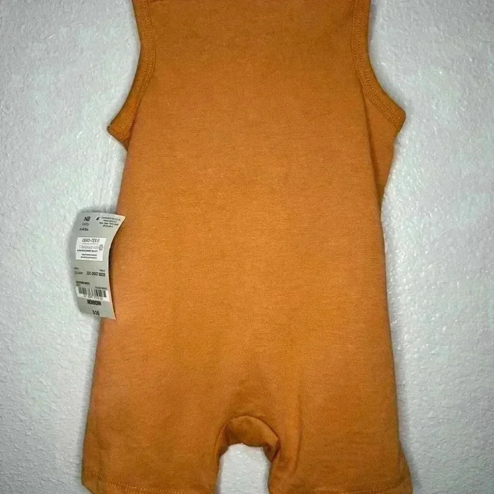 “Keep It Sunny” Unisex Baby ROMPER, Okie Dokie, Newborn - Picture 7 of 8